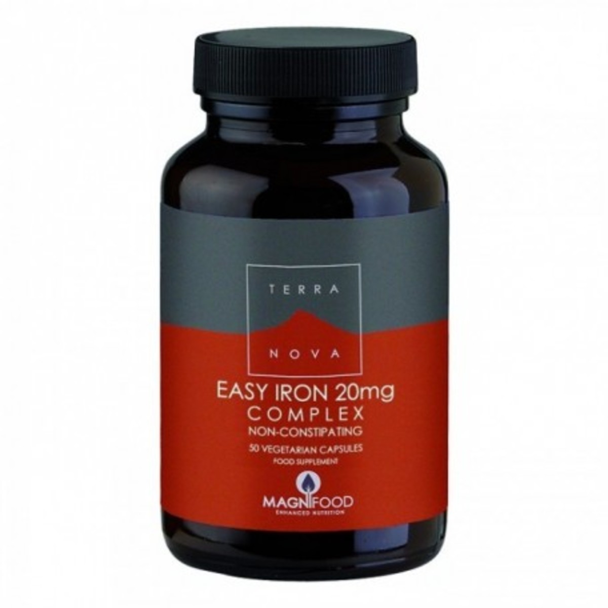 Hierro Bisglicinato 20 mg 50 Cápsulas Terranova