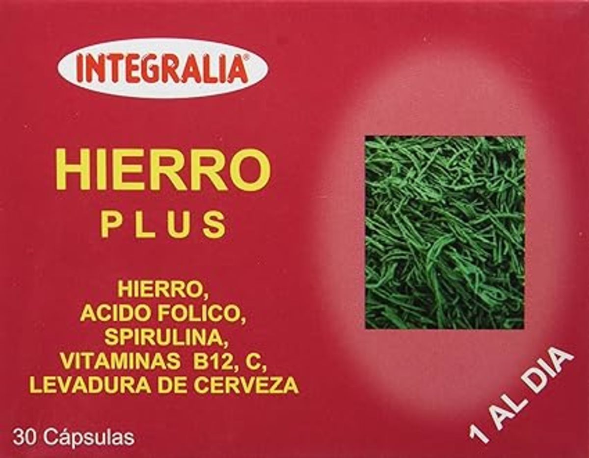 Hierro Plus 30 Cápsulas Integralia
