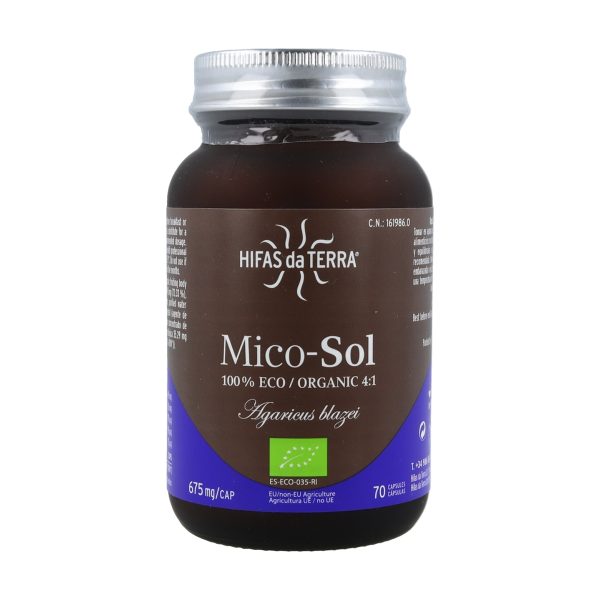 Hifas da Terra Mico-Sol Estratto Champiñón 70 capsule