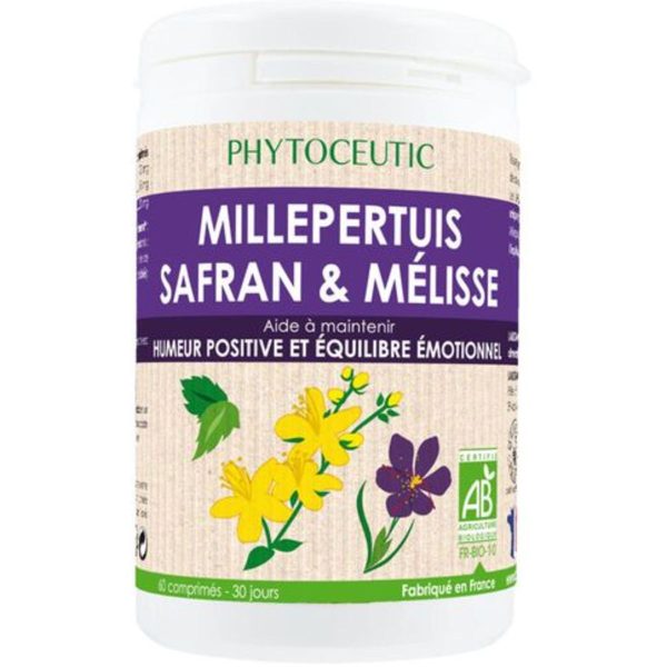 Iperico + Zafferano + Melissa 60 compresse Phytoceutic