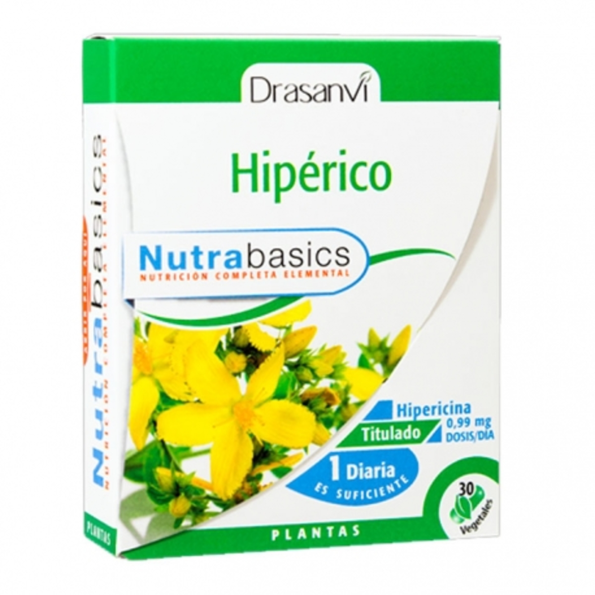 Hipérico Nutrabasics 30 cápsulas Drasanvi