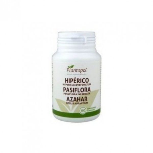 Iperico, Passiflora, Fiori d'arancio 100 Compresse 500 mg Plantapol