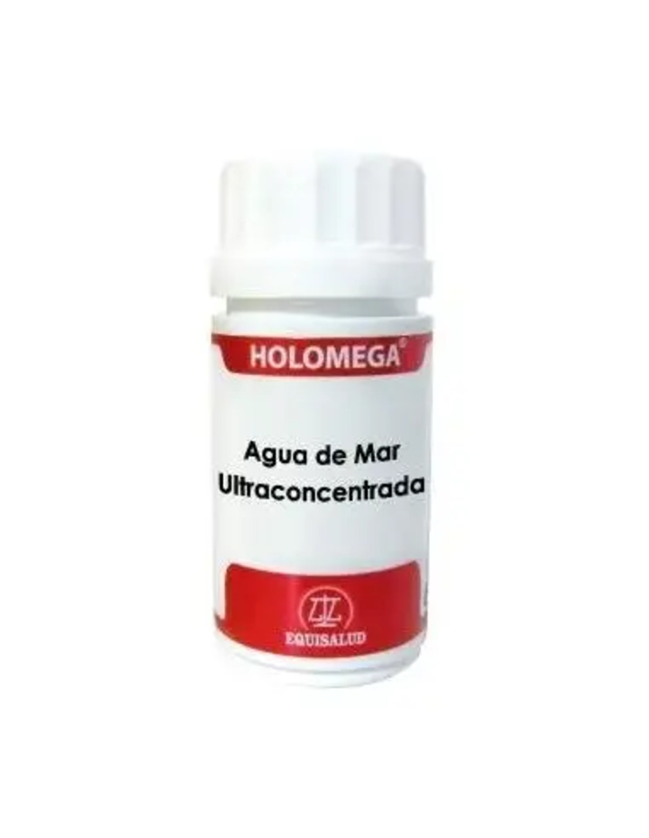Holomega Agua De Mar 50 Cap Equisalud