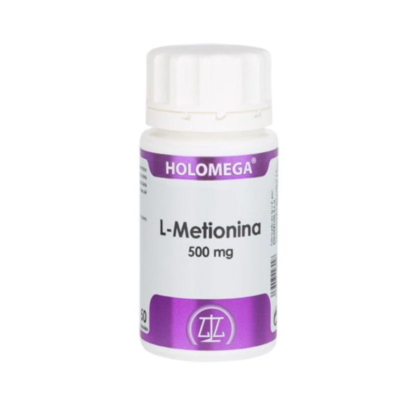 Holomega L-Methionin 500 mg 50 Kapseln Equisalud