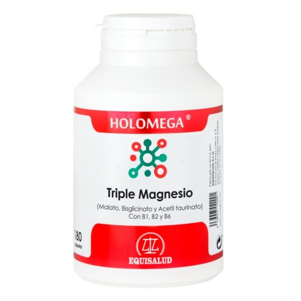 Holomega Triple Magnesium von Equisalud 180 Kapseln