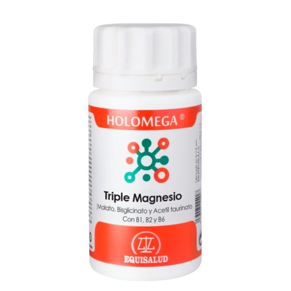Holomega Triple Magnesium von Equisalud 50 Kapseln