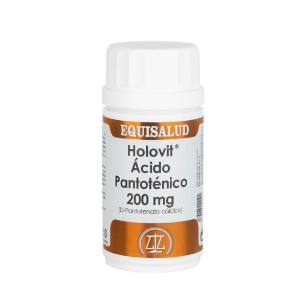 Holovit Acide Pantothénique 200 mg 50 capsules Equisalud