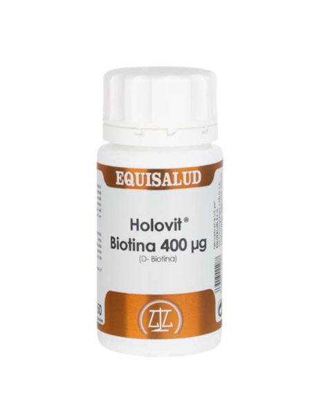 Holovit Biotine 400 µg 50 capsules Equisalud