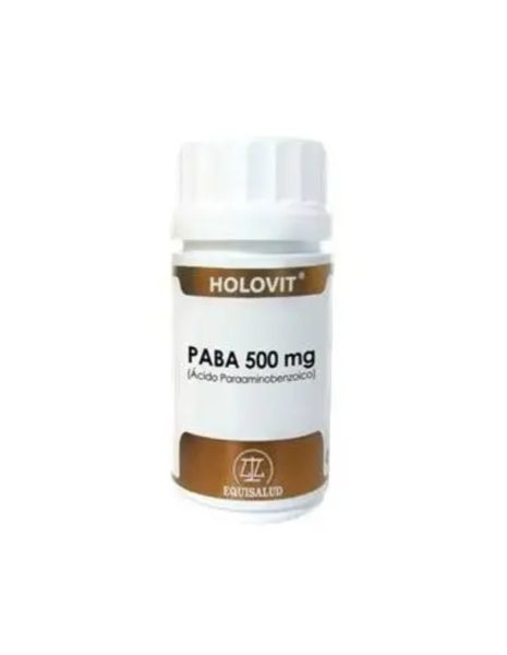 Holovit Paba 500 Mg 50 Capsules Equisalud