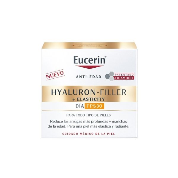 Wypełniacz kwasu hialuronowego + Elastyczność Dzień Spf30 – 50ml