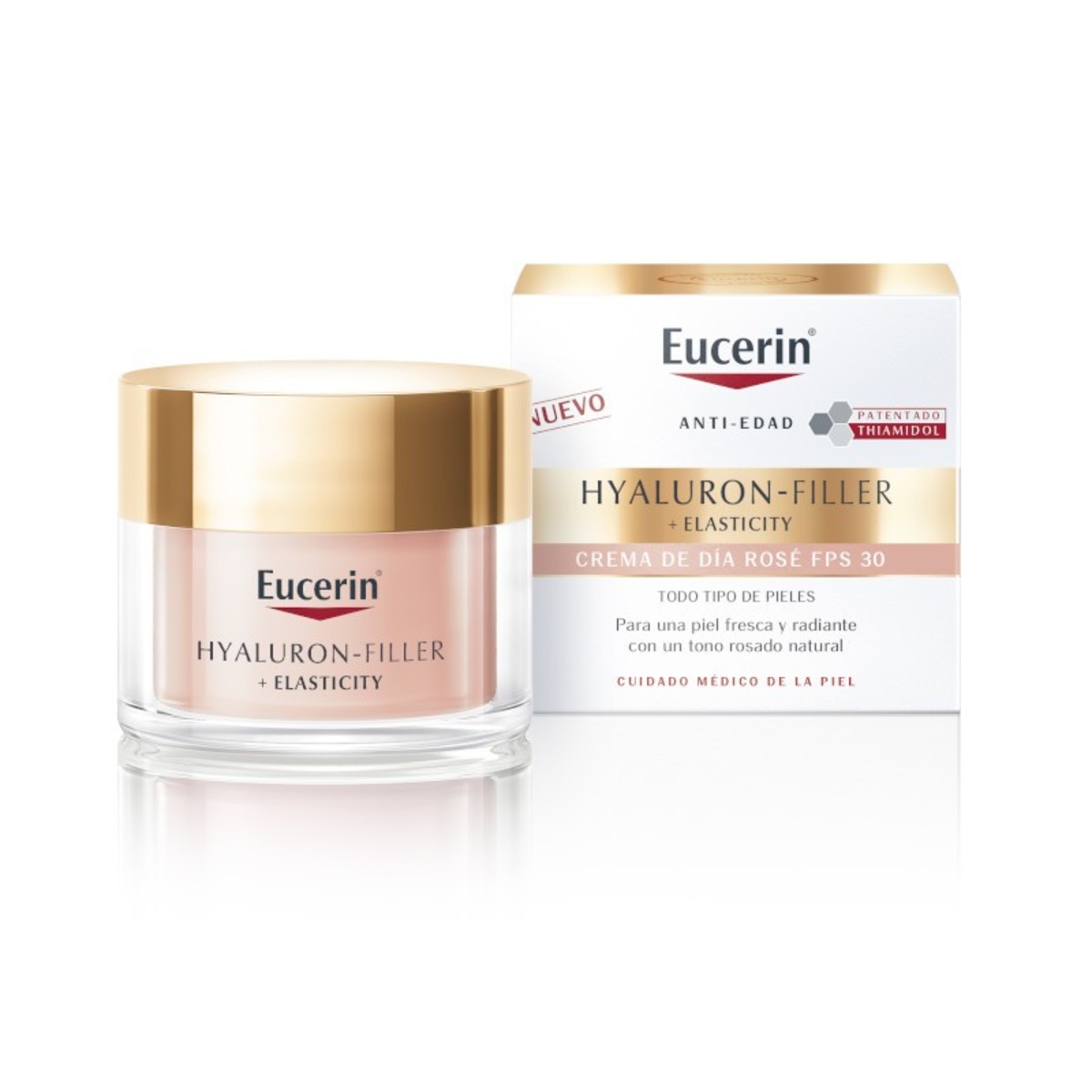 Hyaluron-Filler + Elasticity Rosé Crema de Día Spf30 – 50ml