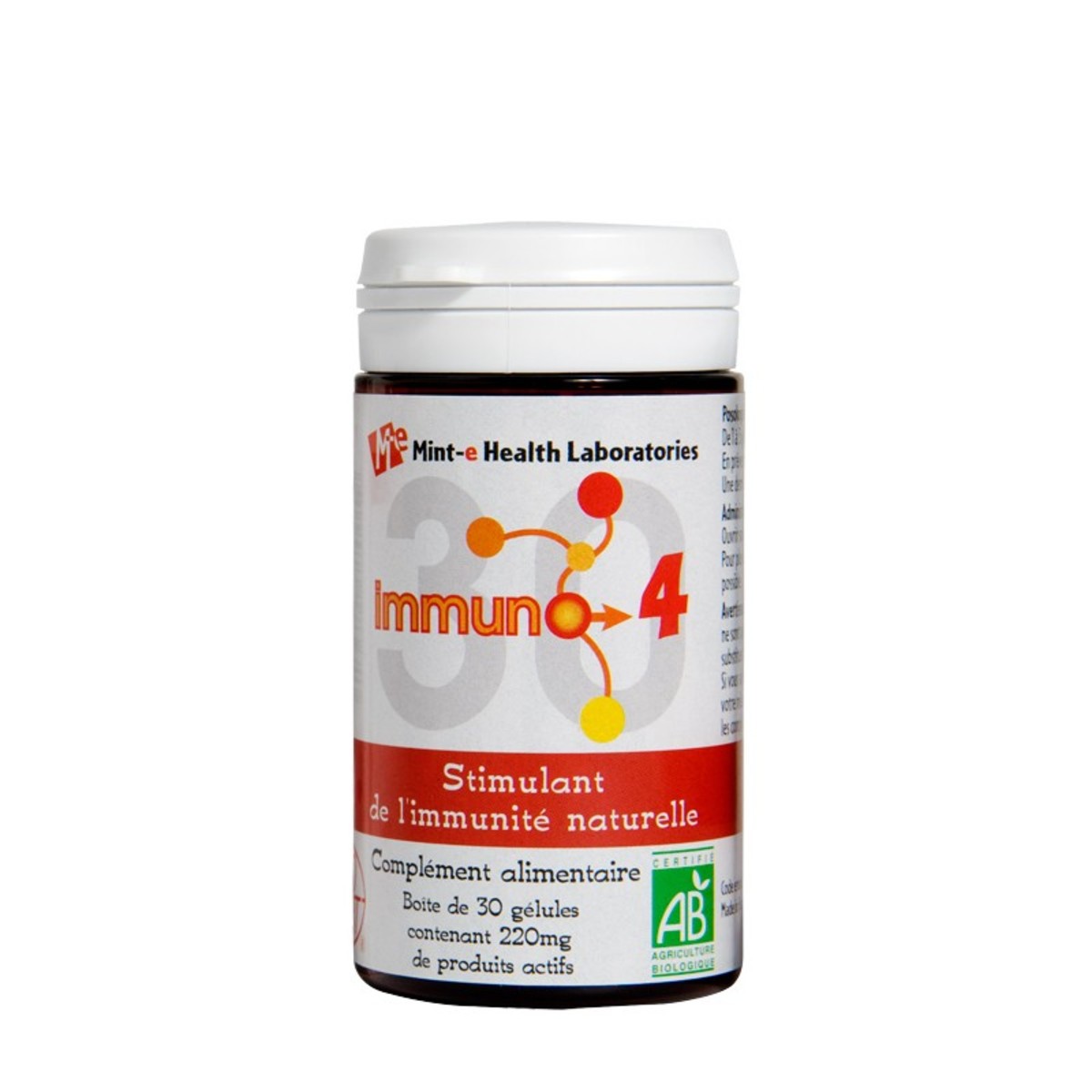 Immuno-4 30 Cápsulas Mint-e Health Laboratories