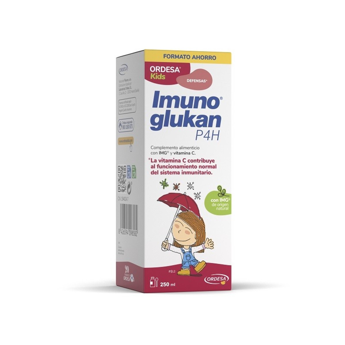 Imunoglukan P4H jarabe 250 ml