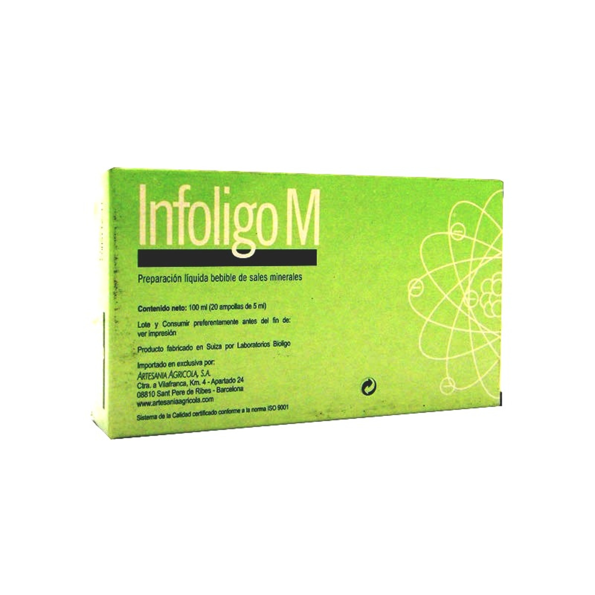 Infoligo-M 20 Ampollas De Plantis – 5ml