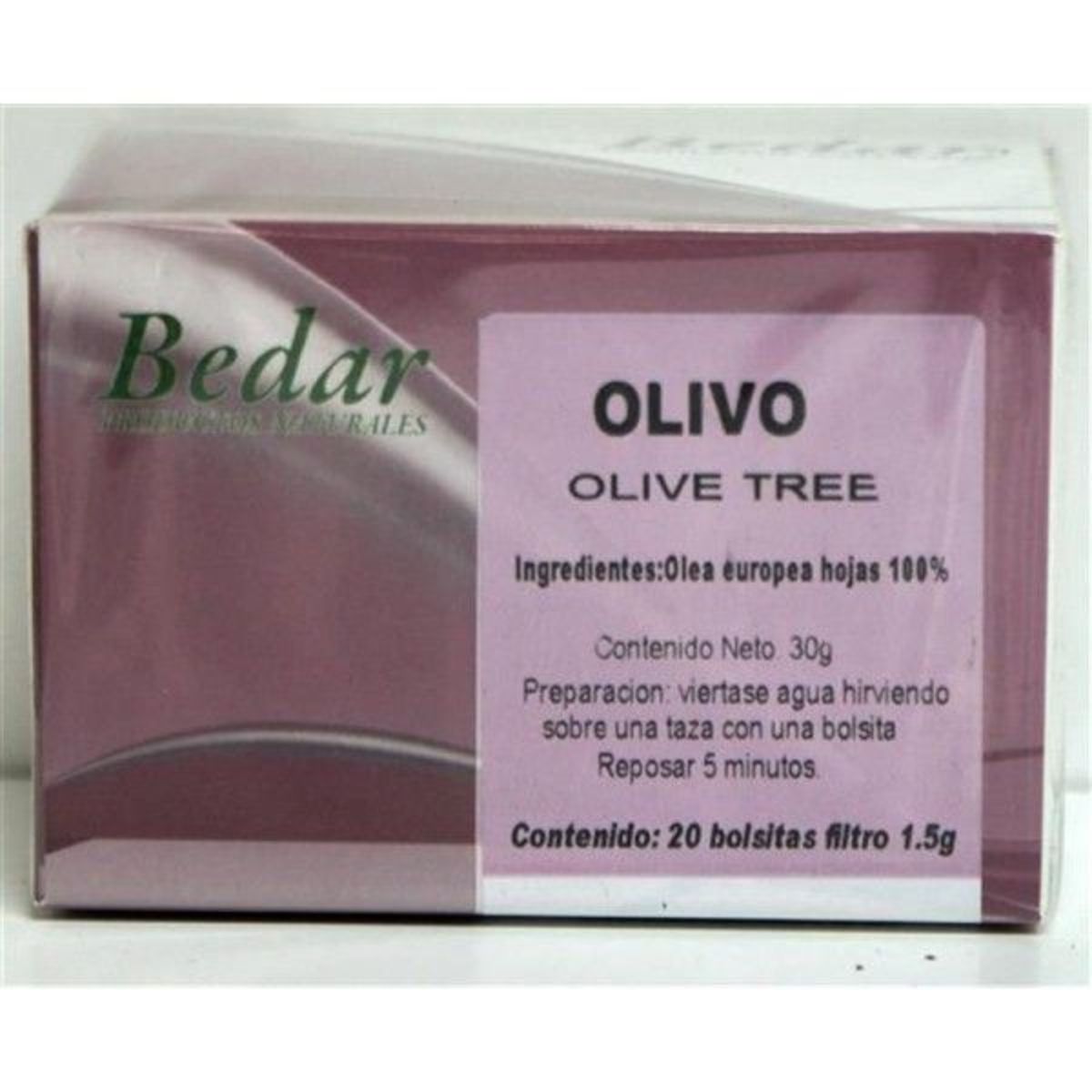 Infusión de Olivo 20 sobres – Bedar