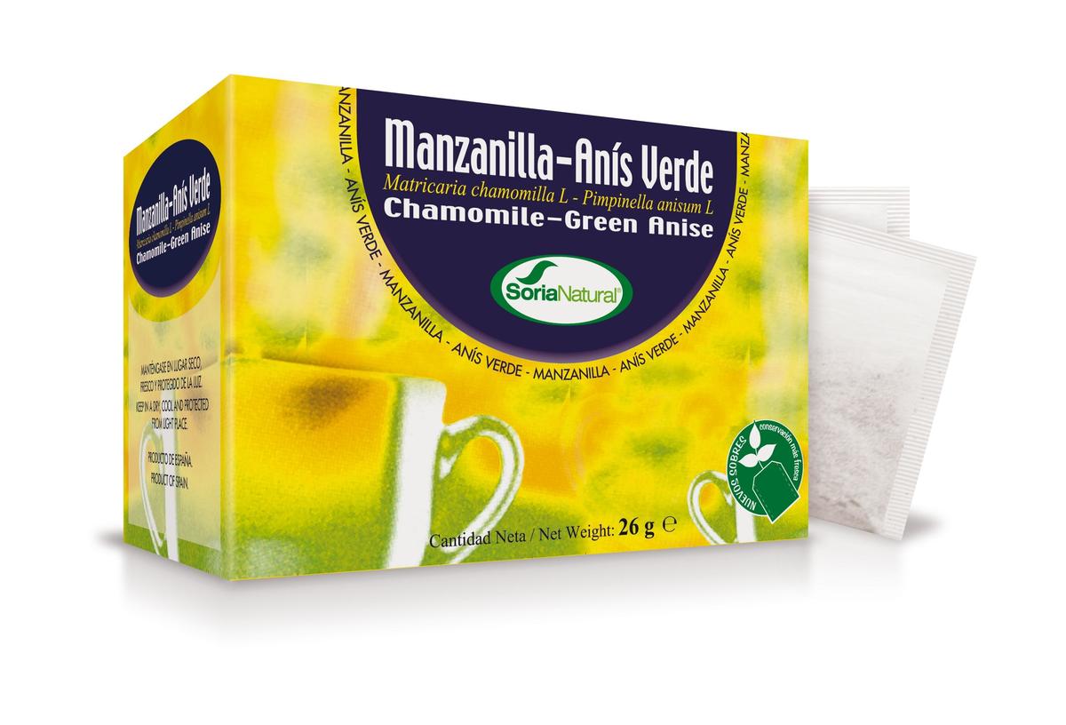 Infusión Manzanilla Anís 20 Sob Bedar