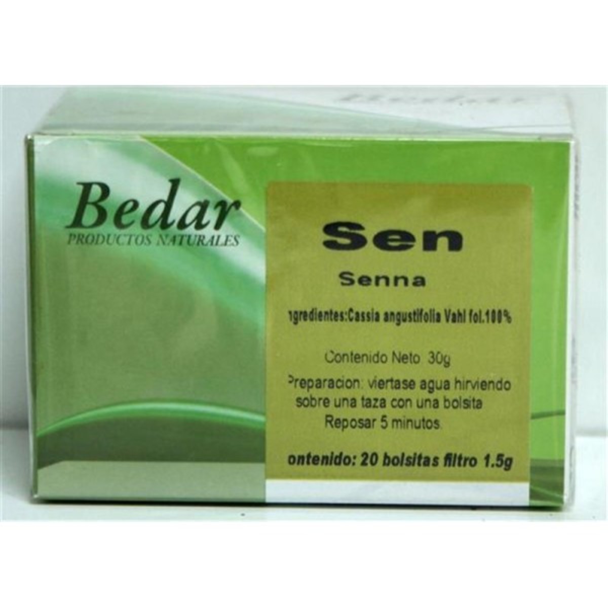 Infusión sen hojas 20 sobres – Bedar