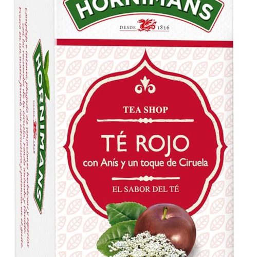 Infusion Té Rojo Ciruela 20 sobres Bedar