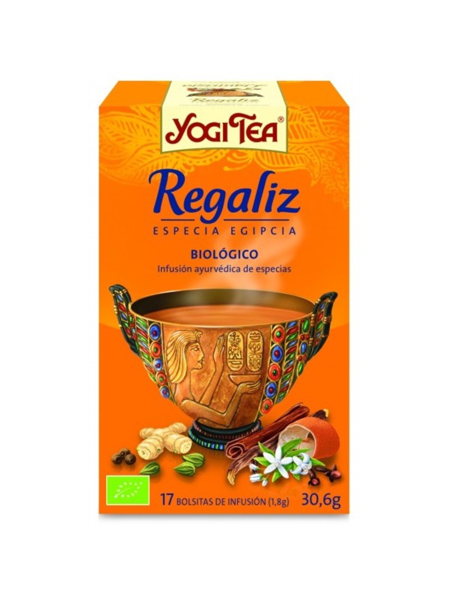 Infusiones regaliz 17 bolsitas Yogi Tea