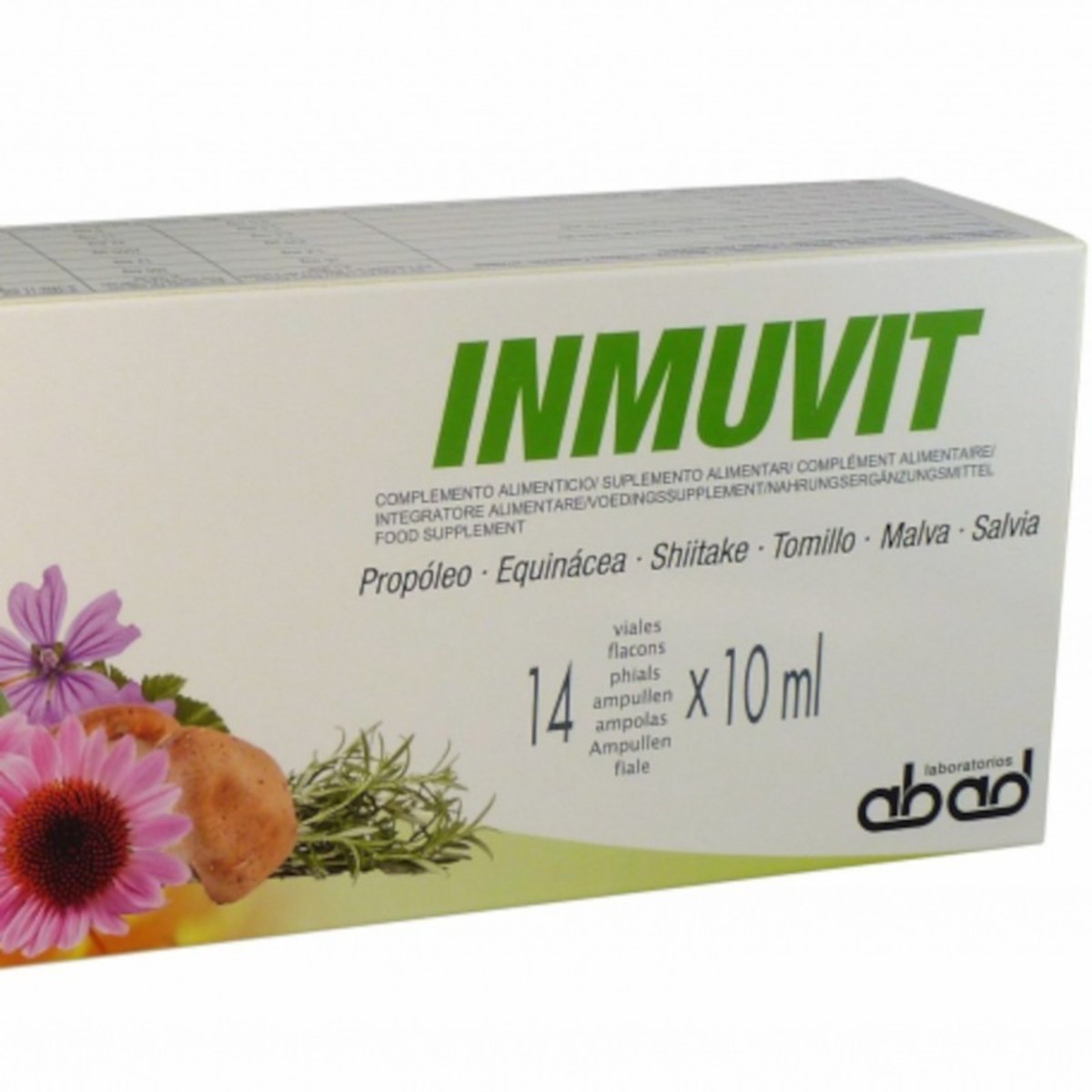 Inmuvit 14 Viales de Laboratorios abad – 10ml