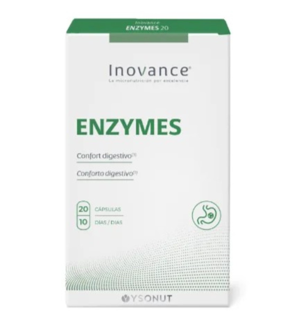 Inovance Enzymes 20 cápsulas