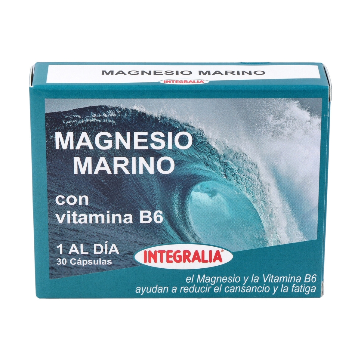 Integralia Magnesio Marino Vitamina B6 30 cápsulas