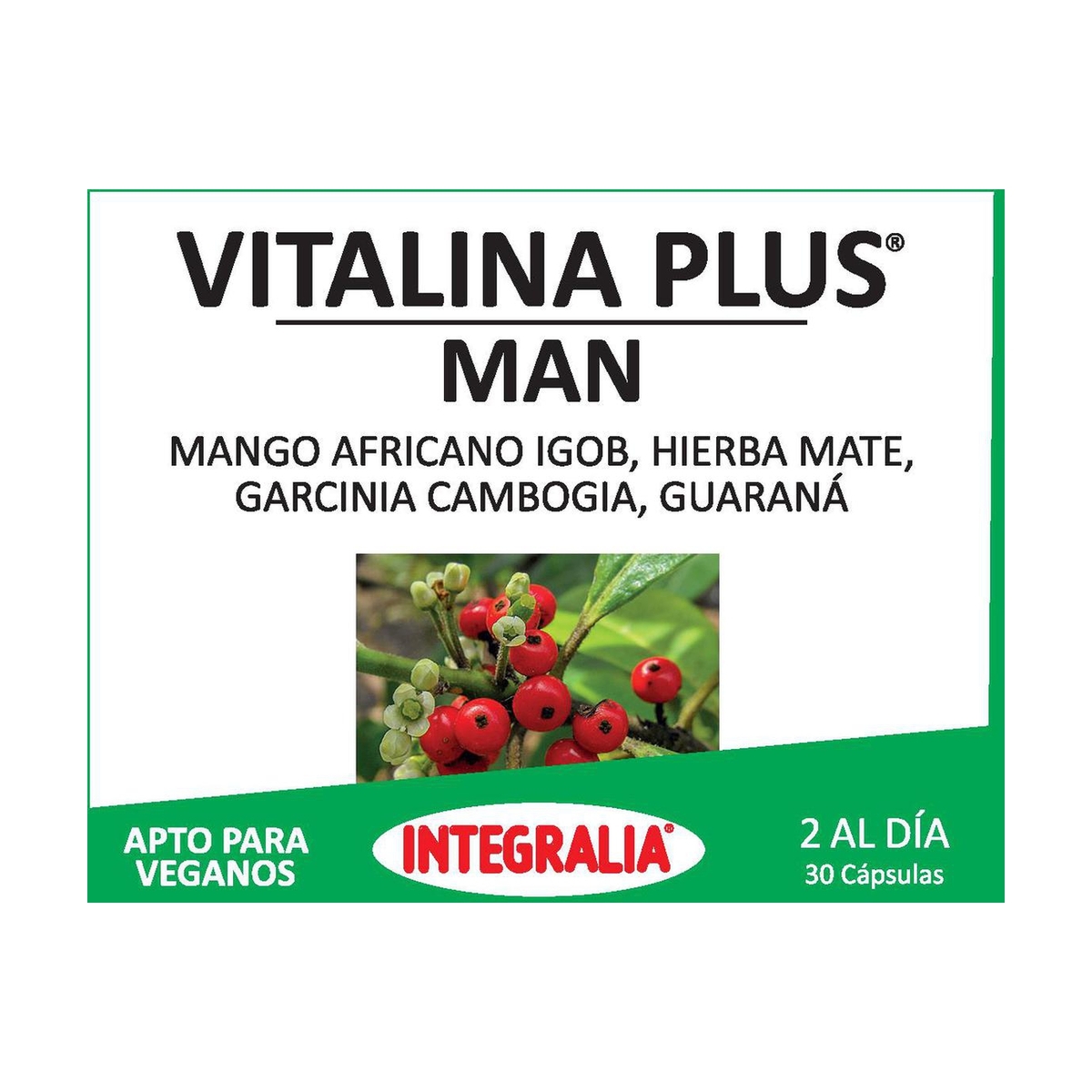 Integralia Vitalina Plus 30 Cápsulas Hombre
