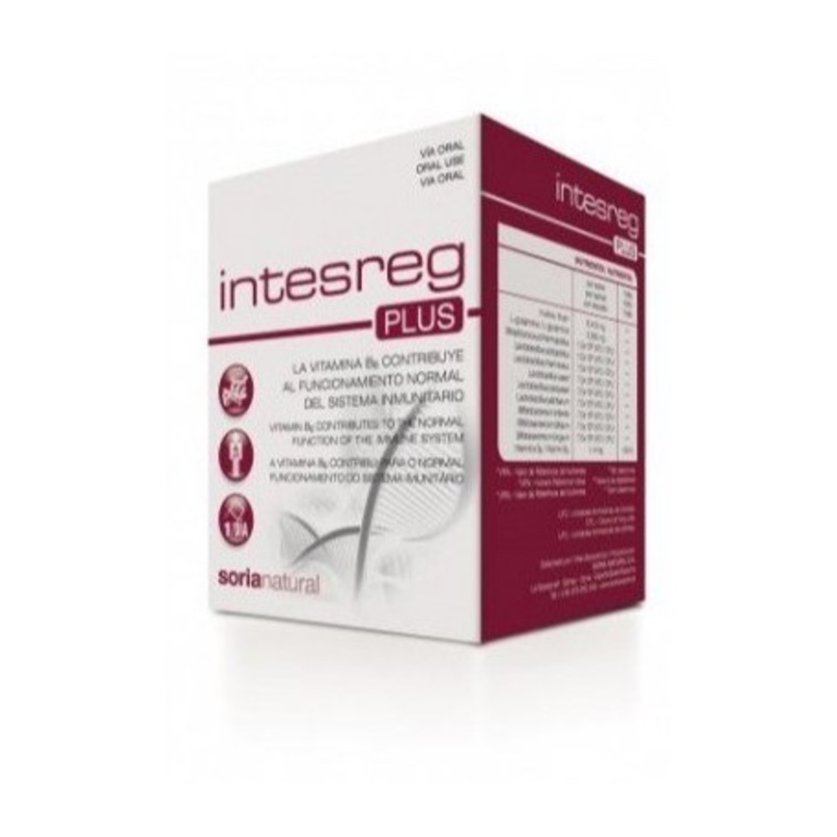 Intesreg Plus 14 Sobres de Soria Natural – 10g