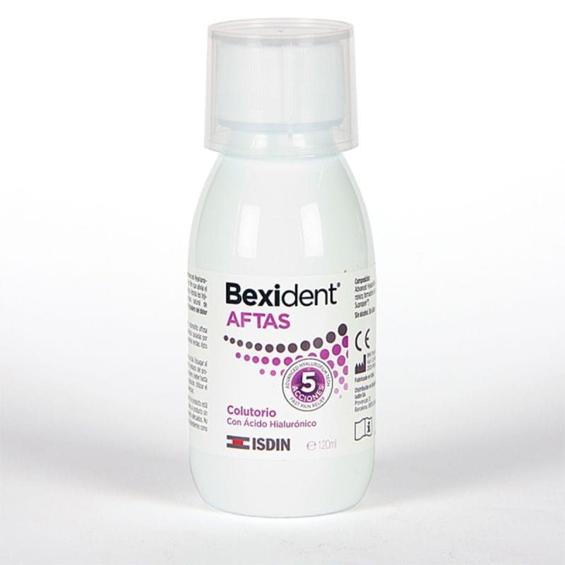 Isdin Bexident Aftas Colutorio Bucal Protector – 120ml - Zerca!