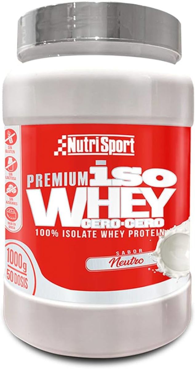 Iso Whey Cero cero sabor neutro NutriSport – 1000g