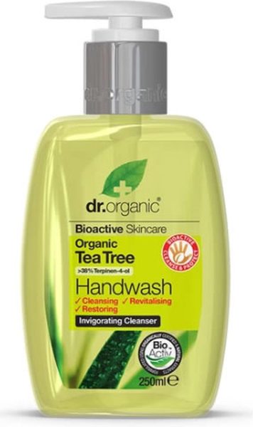 Handzeep van theeboom – Dr. Organic – 250ml