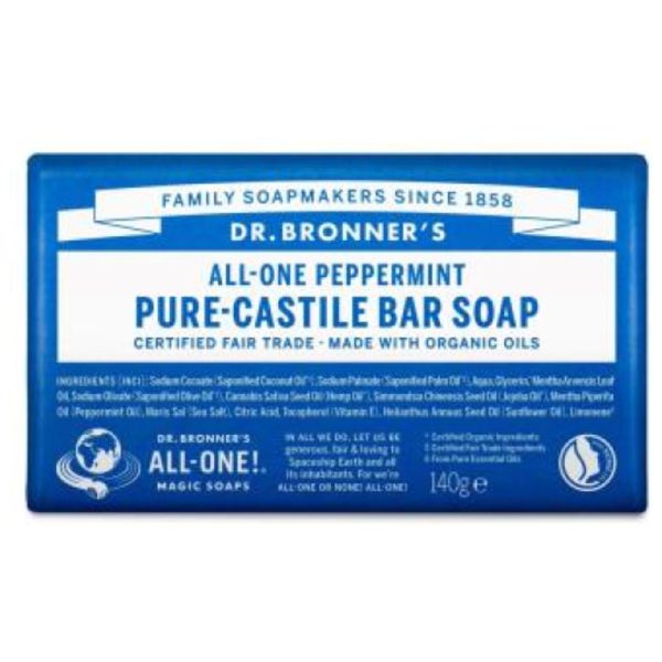 Dr Bronners munt zeep – 140g