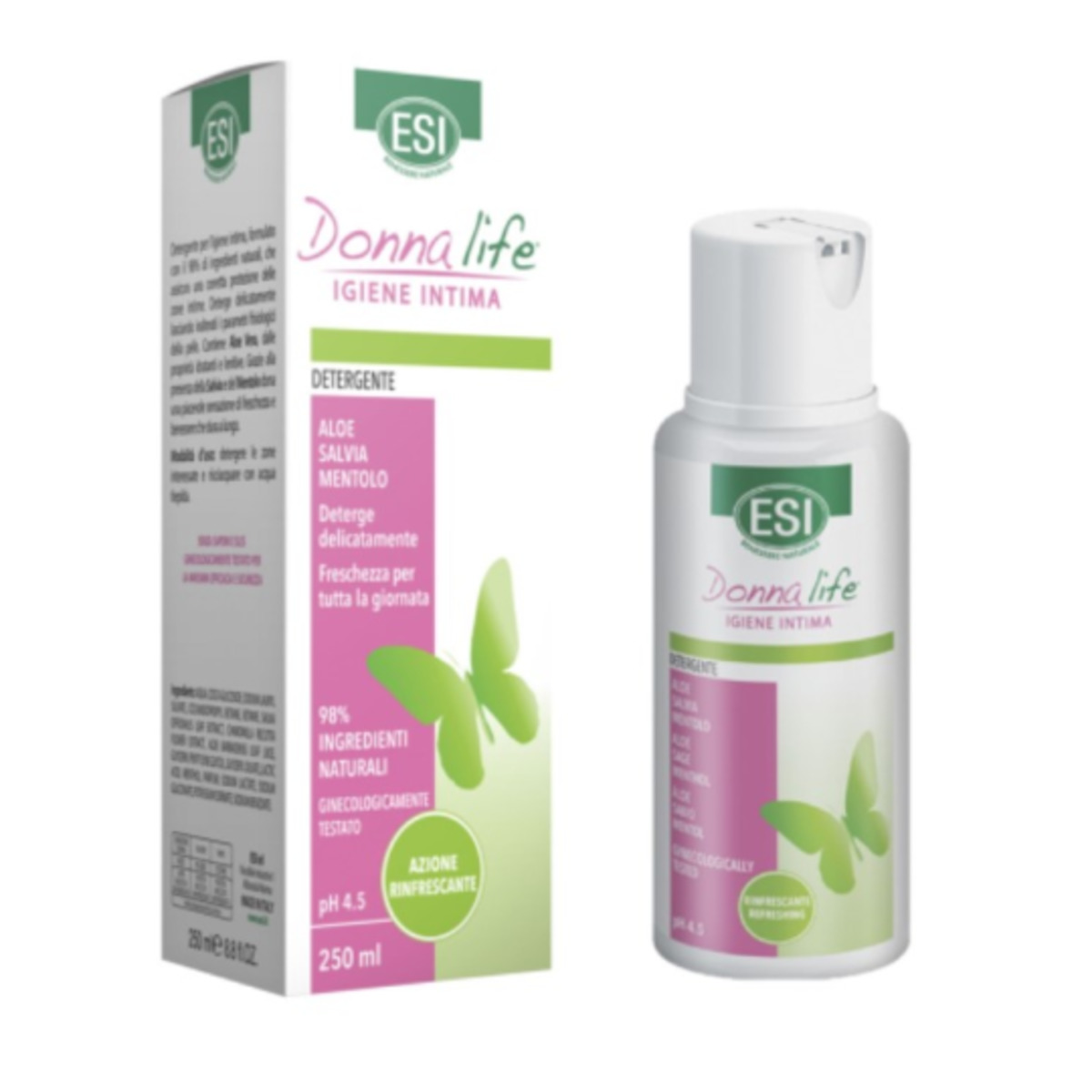 Jabón íntimo refrescante Donnalife ESI – 250ml
