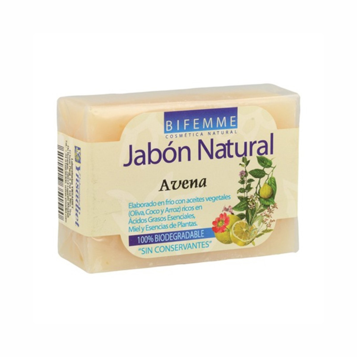 Jabón Natural Avena rynsadiet – 100g