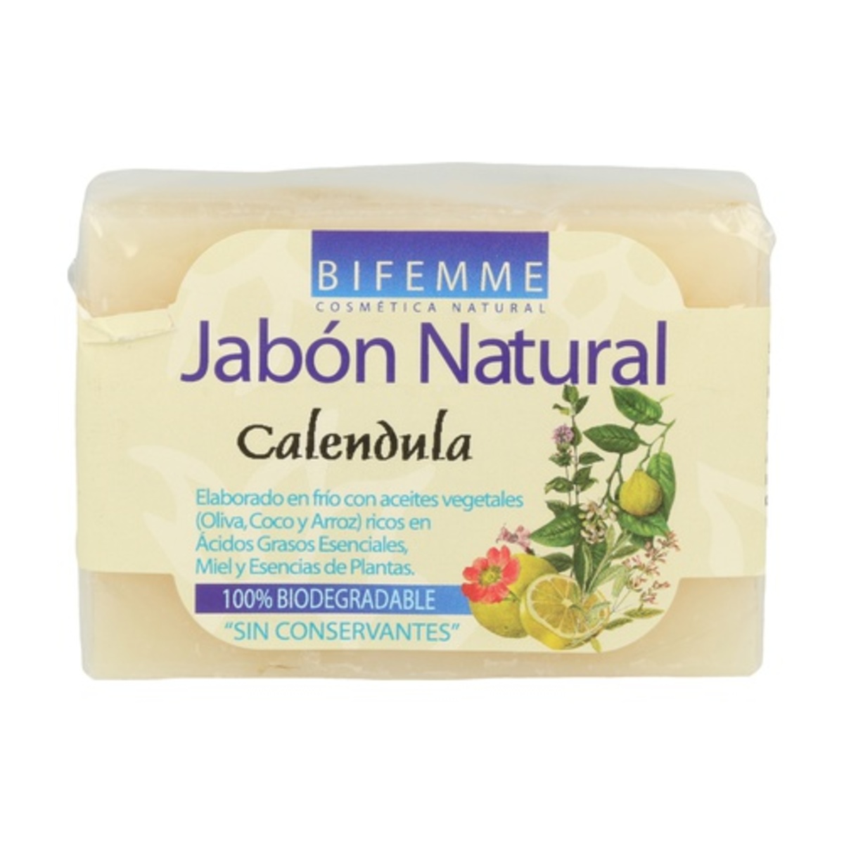 Jabón Natural Caléndula Ynsadiet – 100g