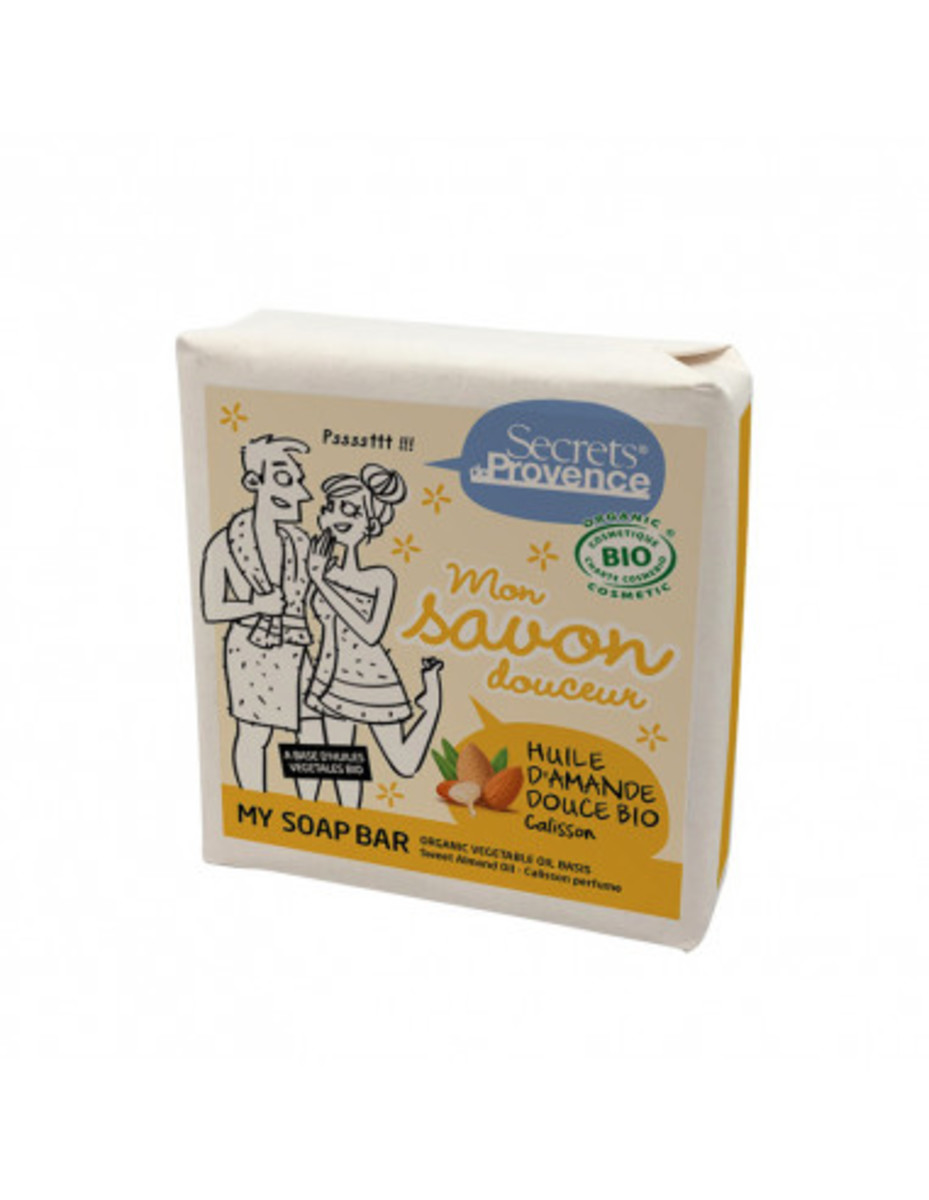 Jabón Pastilla Aceite Almendras Dulces & Perfume C Secrets De Provence – 100g