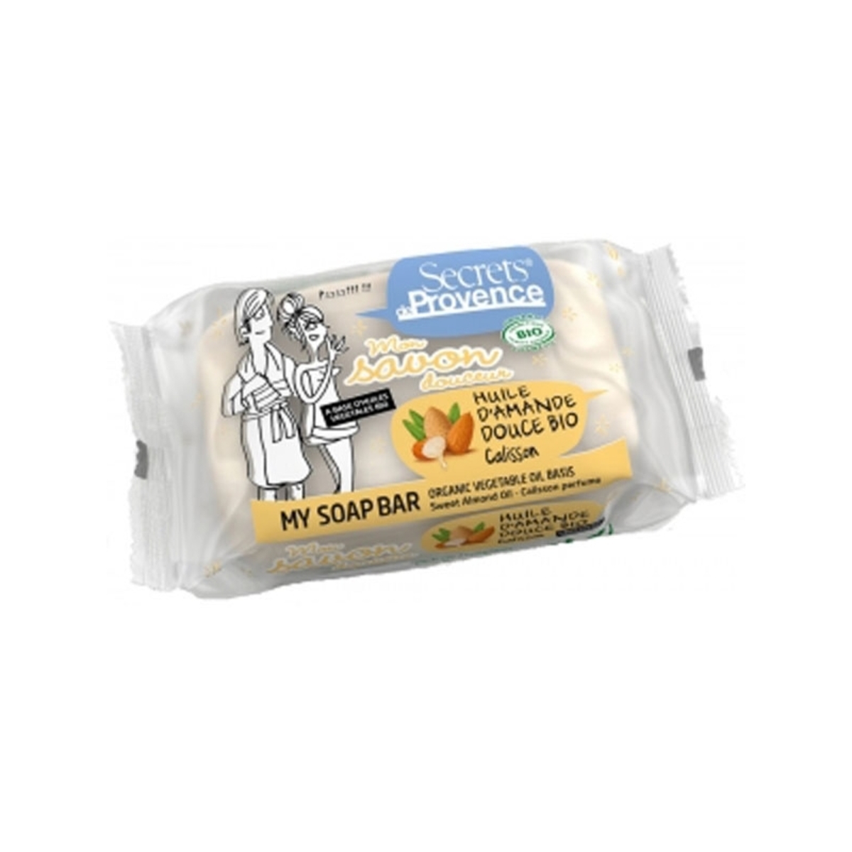 Jabón Pastilla Almendras Dulces Bio 1 unidad