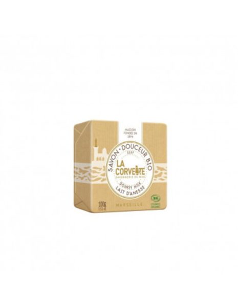 Jabón Pastilla Leche De Burra Bio La Corvette – 100g