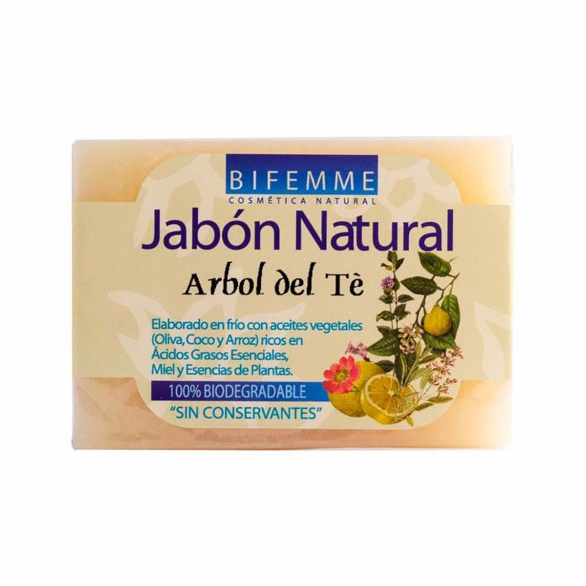 Jabón Tea Tree Oil Bifemme Ynsadiet – 100g
