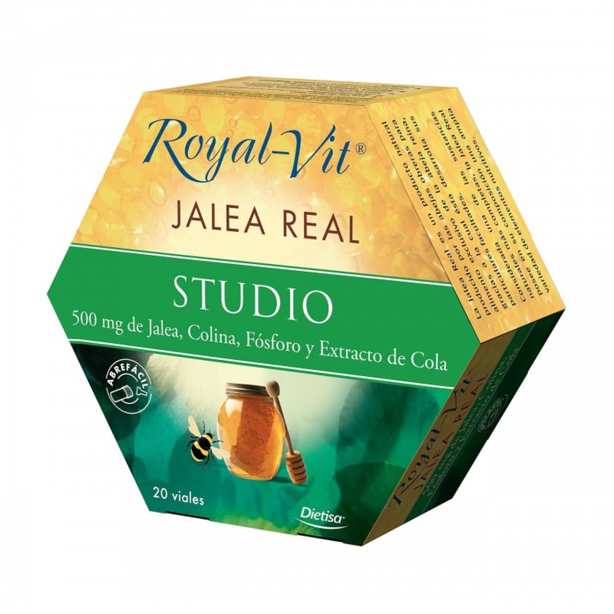 Jalea Real 500 mg 20 Ampollas Dietisa Royal Vit Studio