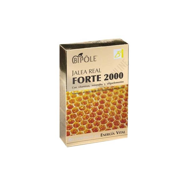Königliches Gelee Forte 2000 mg 20 Ampullen Bipole