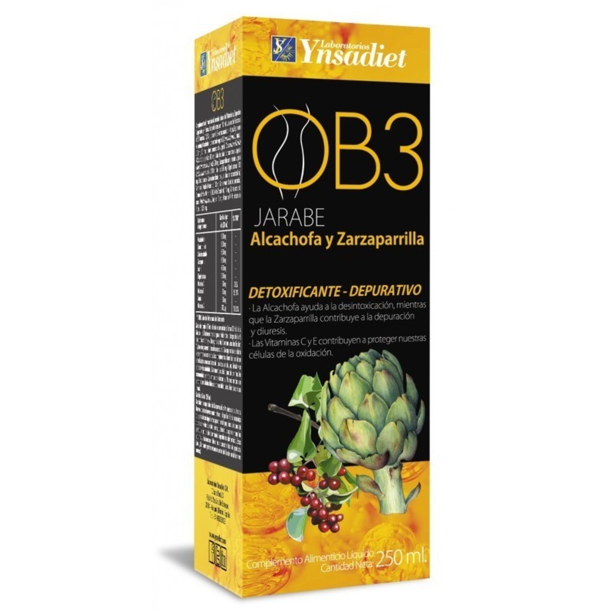Jarabe Ynsadiet OB3 – 250ml
