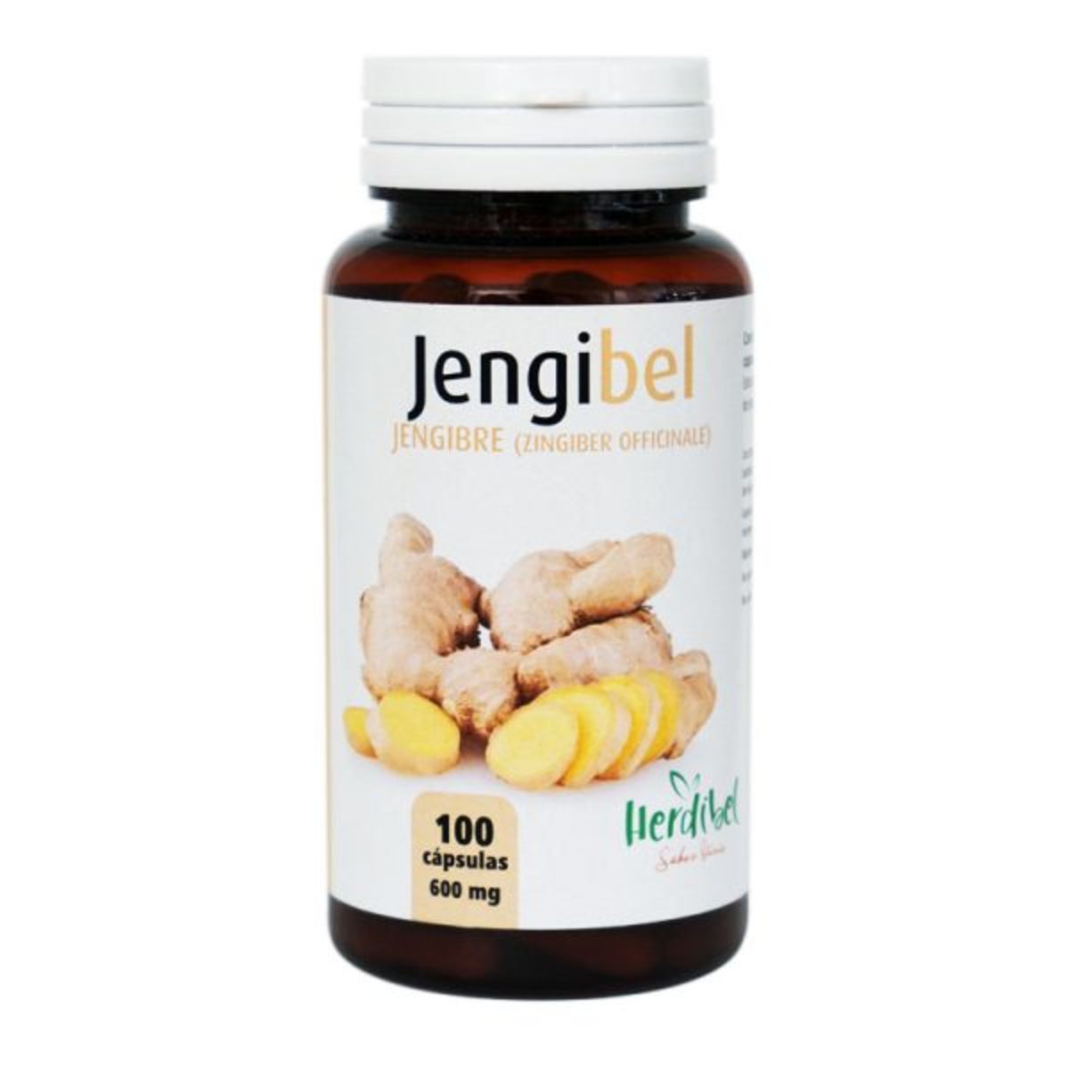 Jengibel 100 Cápsulas Herdibel