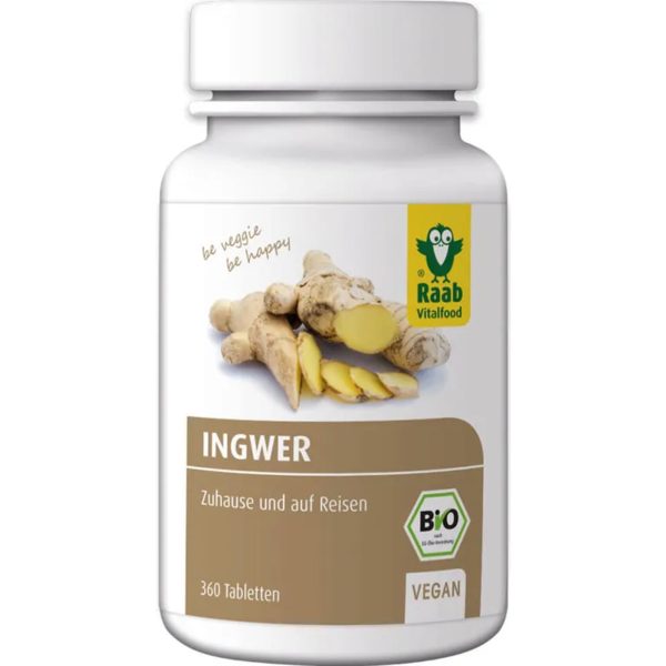 Ingwer 360 Tabletten Raab Vitalfood