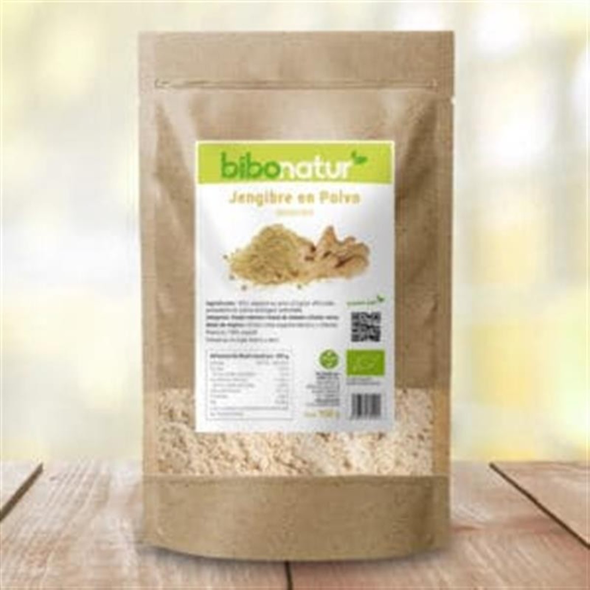 Jengibre Polvo Bio Bibonatur – 150g