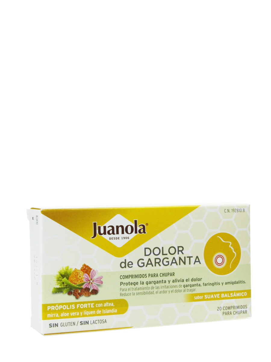 Juanola própolis forte sabor suave 20 comprimidos para chupar