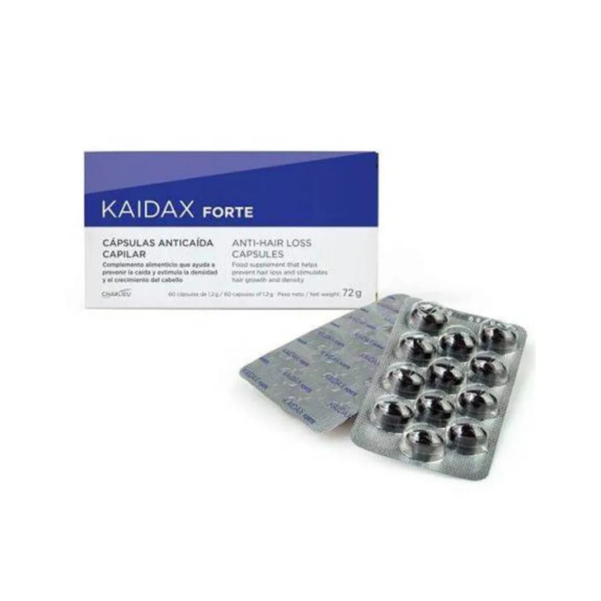 Kaidax Forte Cápsulas Anticaã­Da 60 Caps – Topicrem
