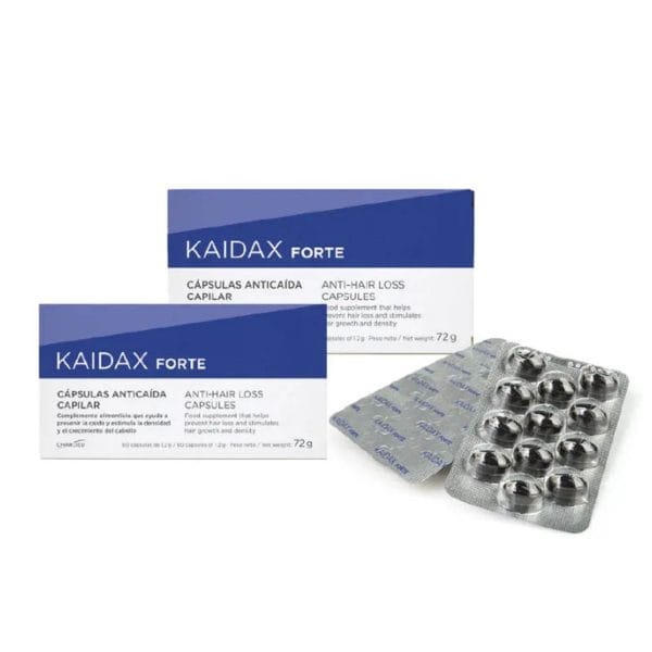 Kaidax Forte Capsules Antichute Promo 2 x 60 Caps