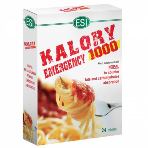 Kalory Emergency 1000 24 Συμπίεστα Esi