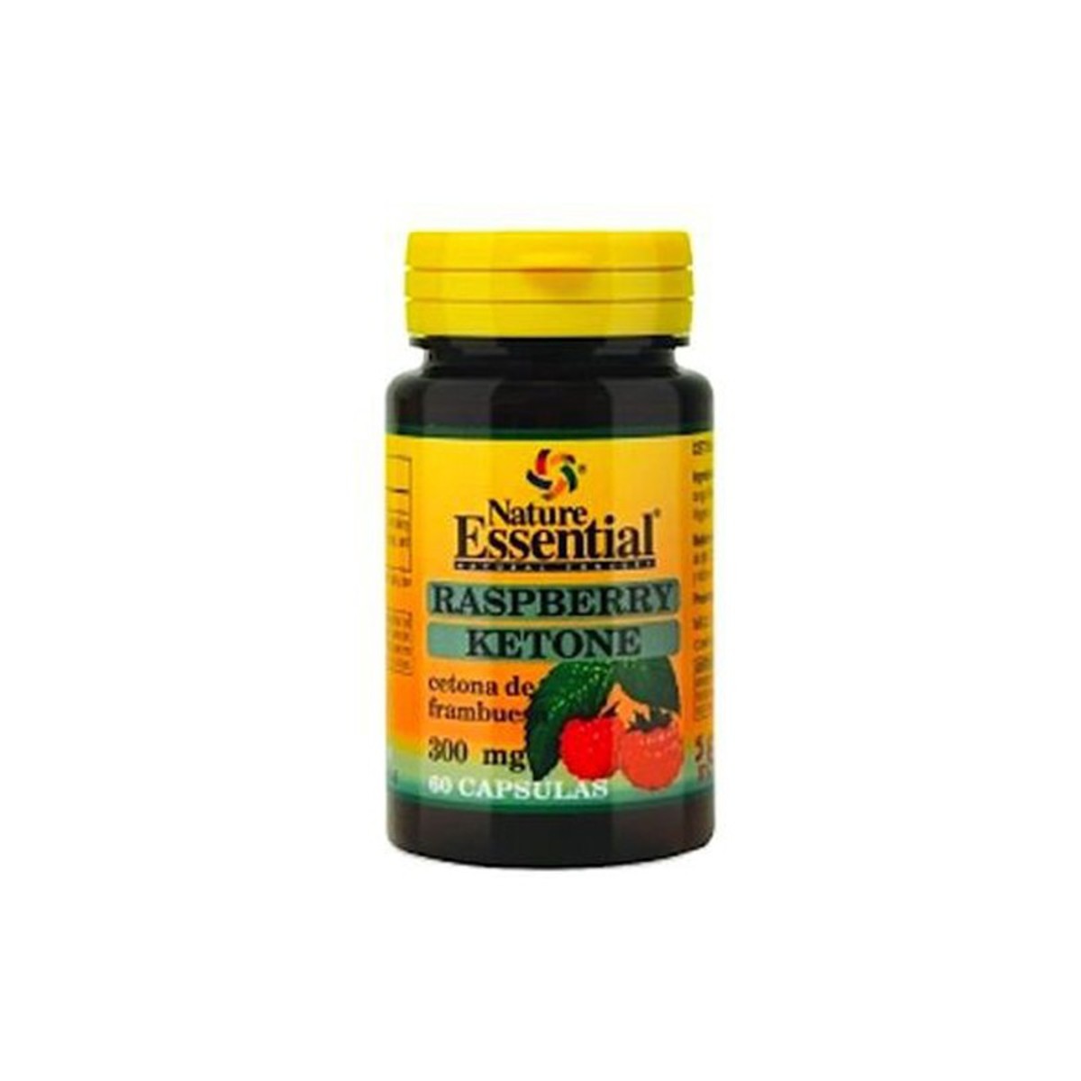 Ketonas De Frambuesa 300 mg 60 Cápsulas Nature Essential